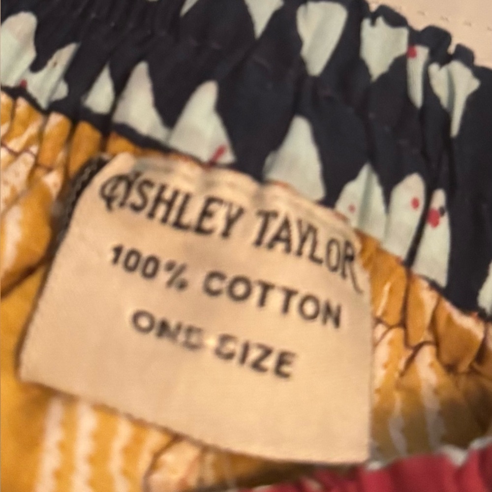 Ashly Taylor Patchwork Wide Leg Pants View 5